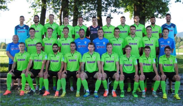 Članska ekipa v sezoni 2016-17