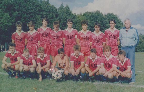 Slika 8 - Mladinska ekipa v sezoni 1986/87